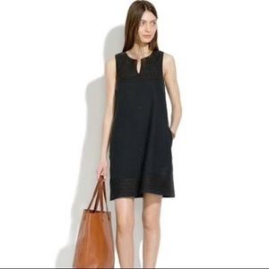 Madewell Embroidered Dress EUC Size 0
